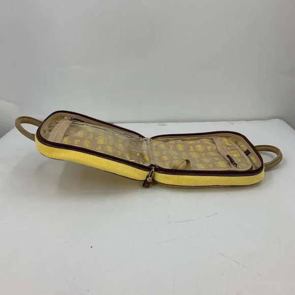 Juicy Couture Y2k 2000's Velour Square Multi Pocket Travel‎ Make-Up Case - Picture 7 of 14